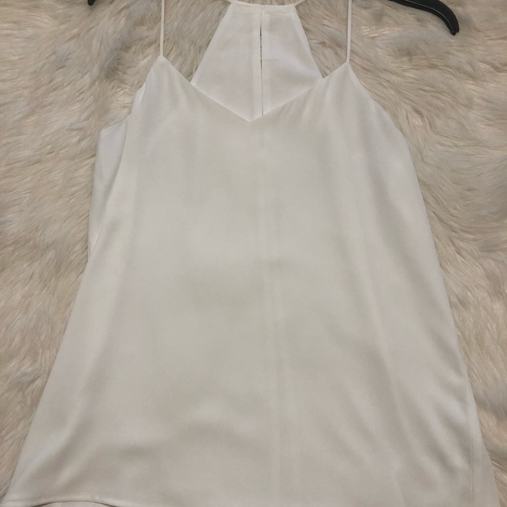 White tank top blouse